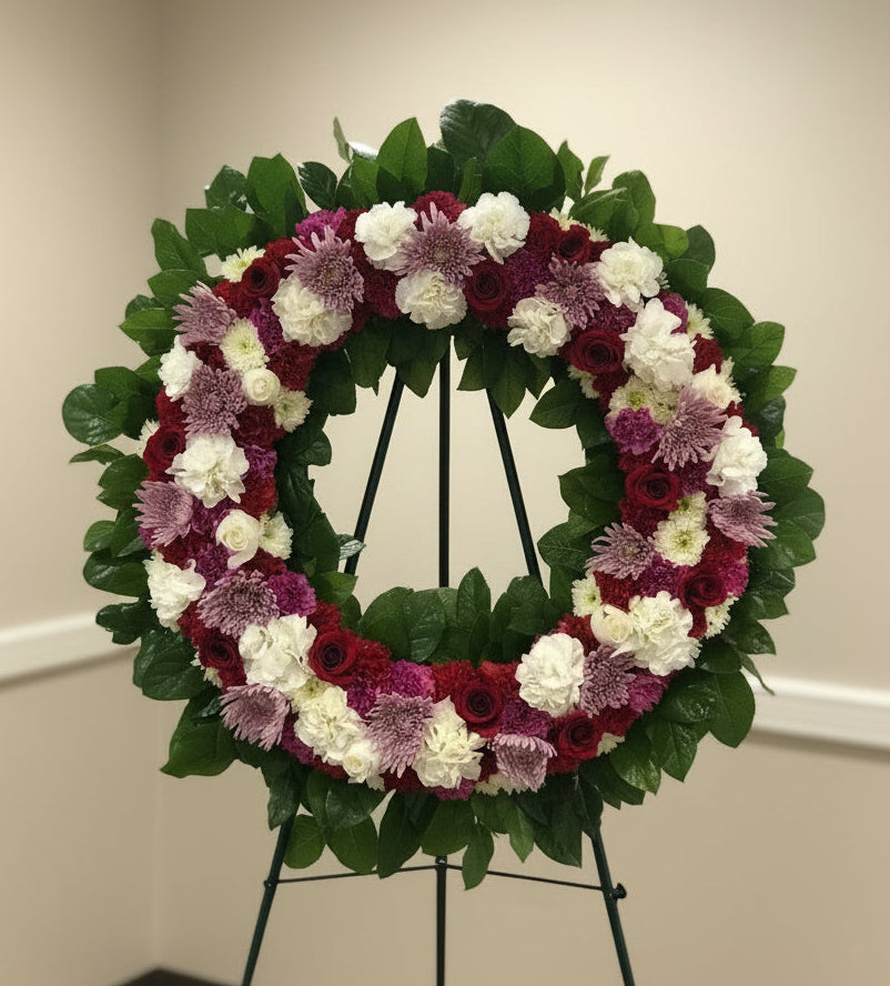 Sympathy Wreaths – Les Fleurs Dimitry